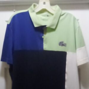 Lacoste mens light material Polo